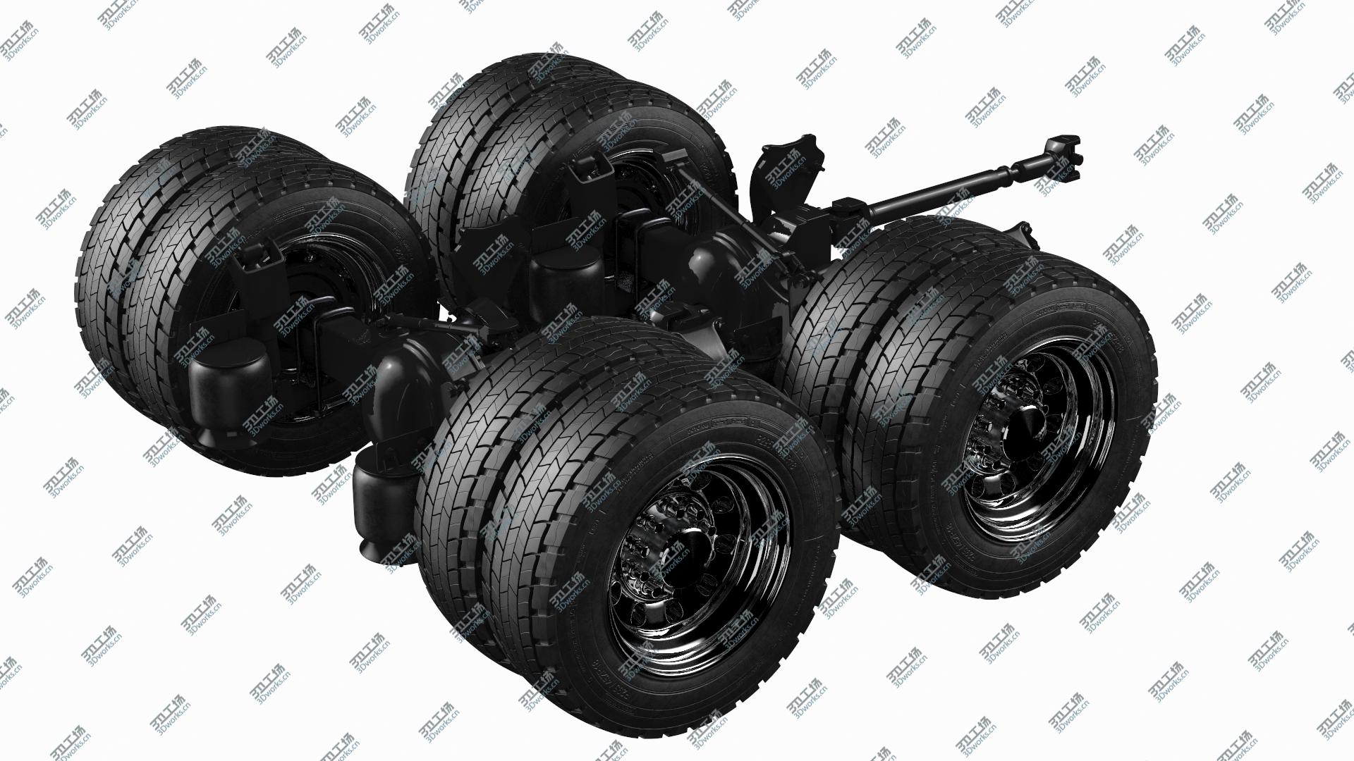images/goods_img/202105074/Heavy Duty Truck Tandem Rear Axle 3D model/3.jpg